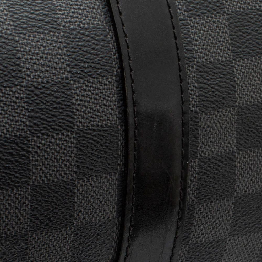 Keepall 45 en toile damier gris