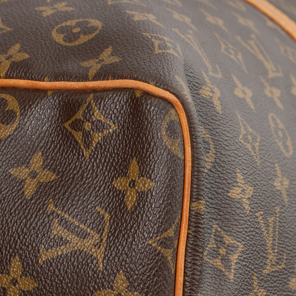 Keepall 60 Vintage en toile monogram marron