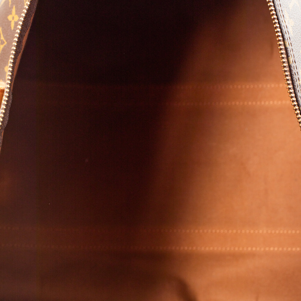 Keepall 60 Vintage en toile monogram marron