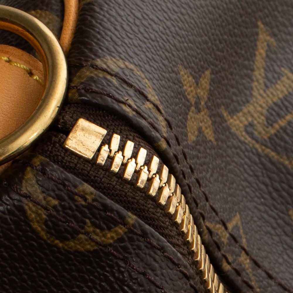 Keepall 50 Vintage en toile monogram marron