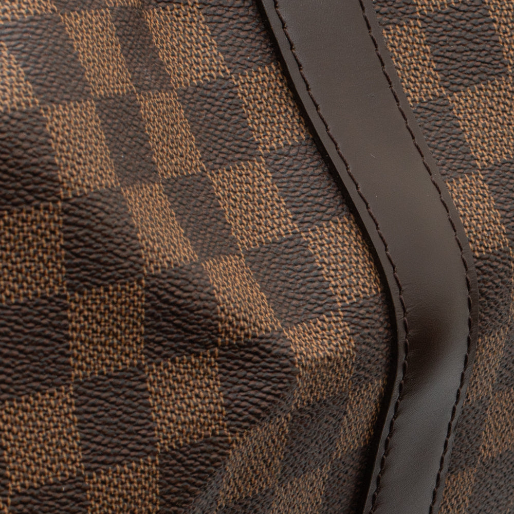 Keepall 55 en toile damier ébène