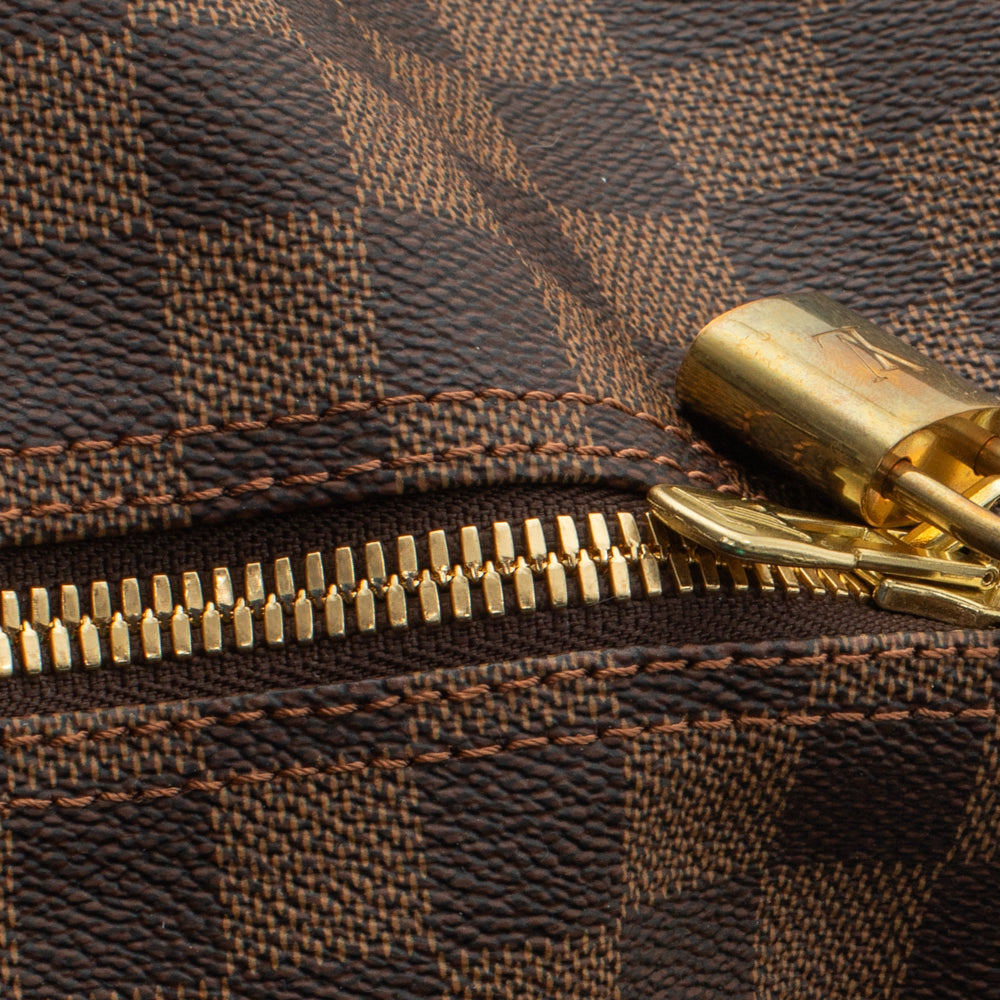 Keepall 55 en toile damier ébène