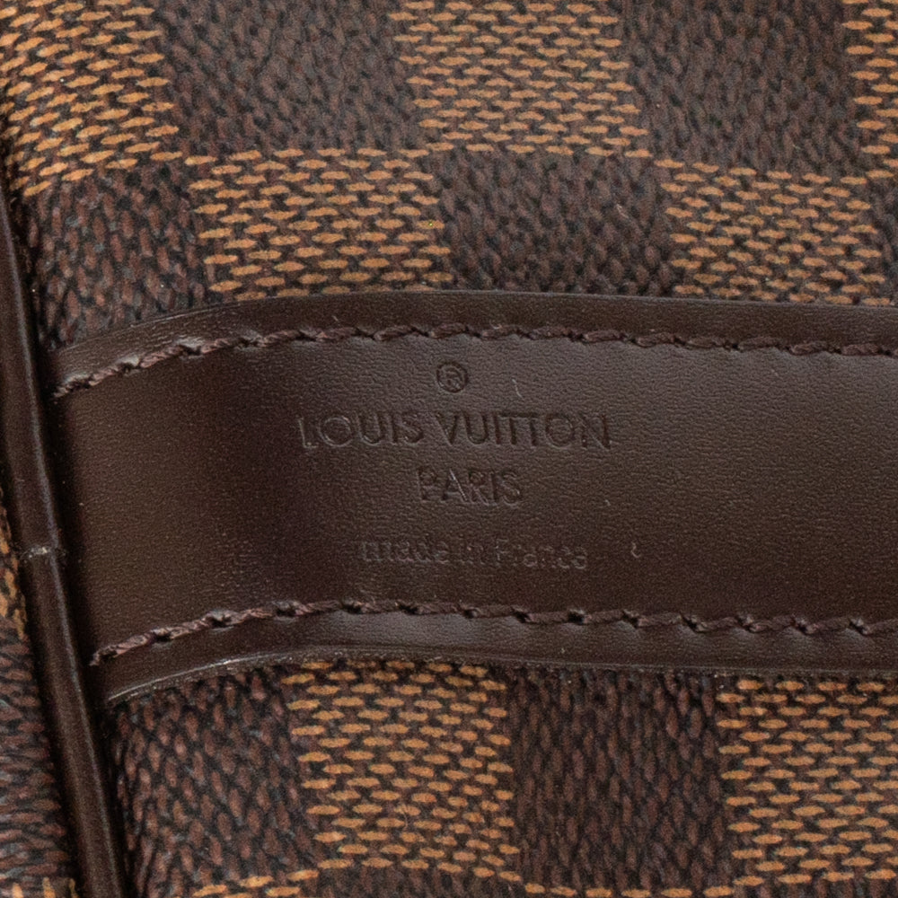 Keepall 55 en toile damier ébène
