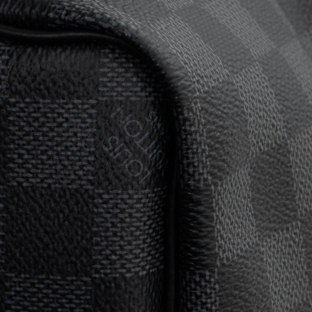 Keepall 45 en toile damier gris