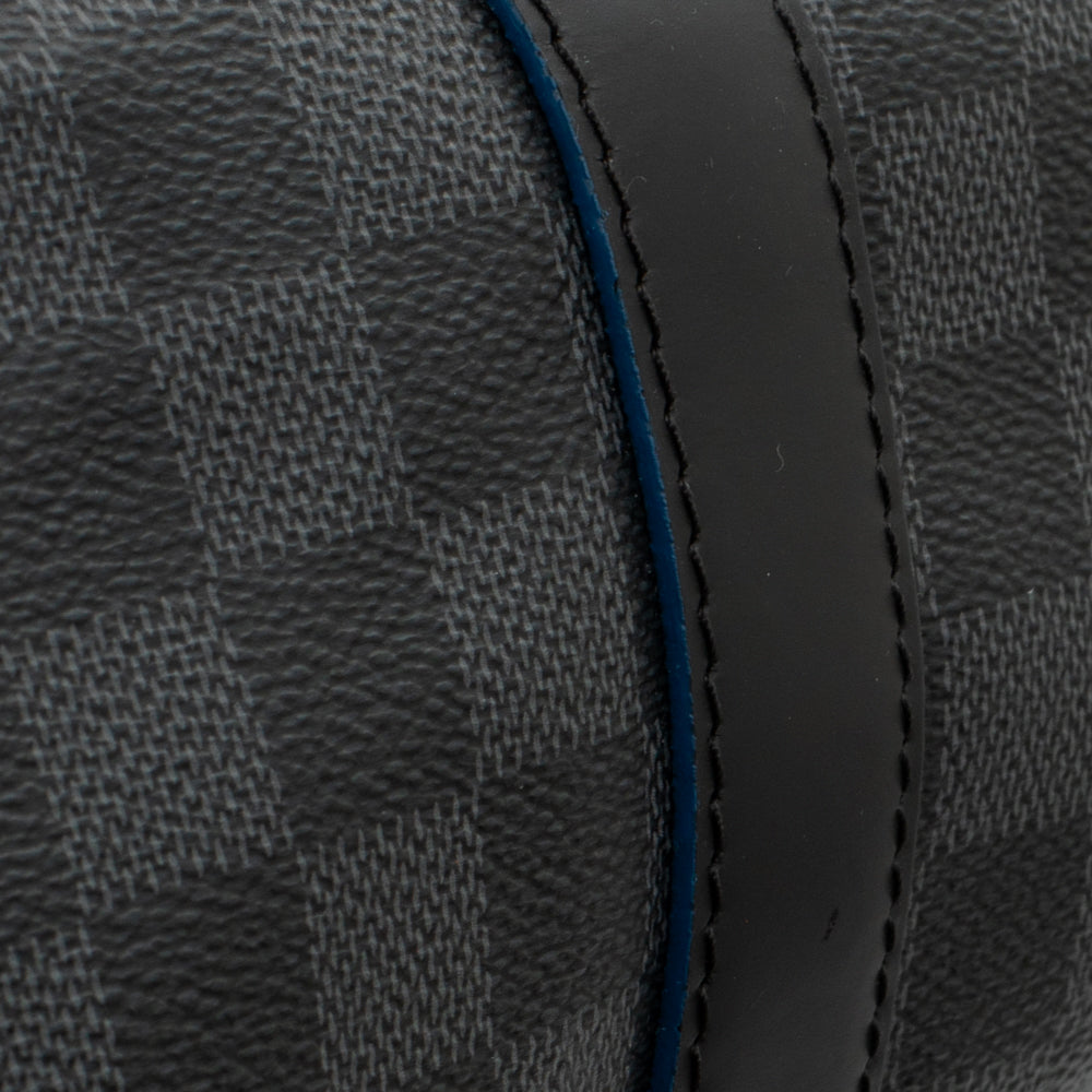 Keepall 45 en toile damier gris