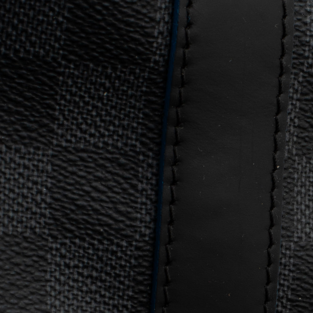 Keepall 45 en toile damier gris