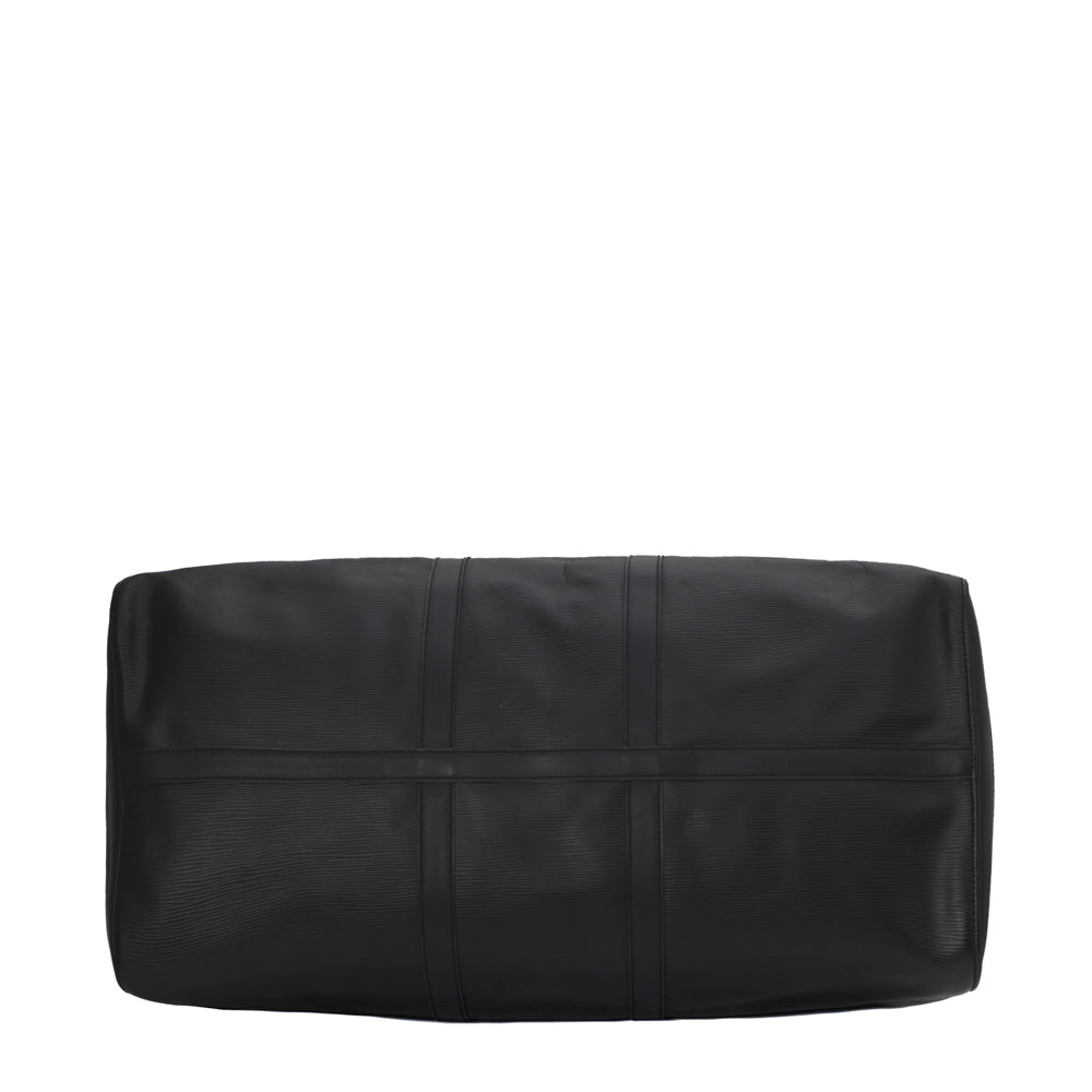 Keepall 45 Vintage en cuir épi noir