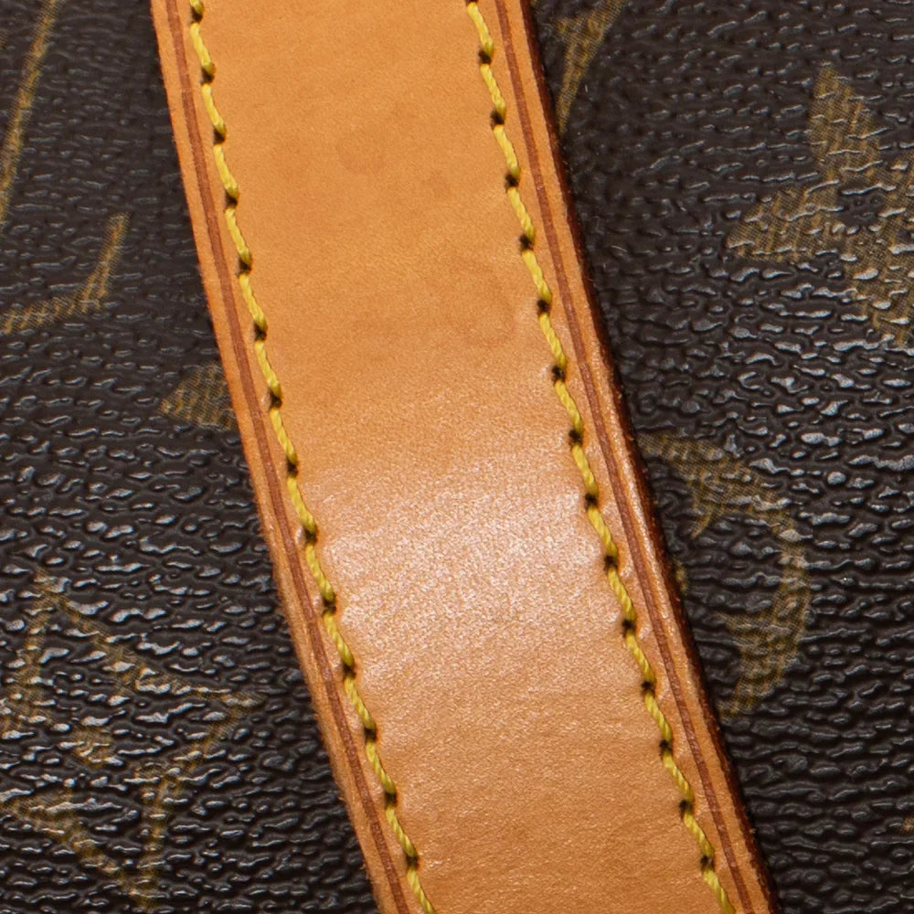Keepall 50 Vintage en toile monogram marron