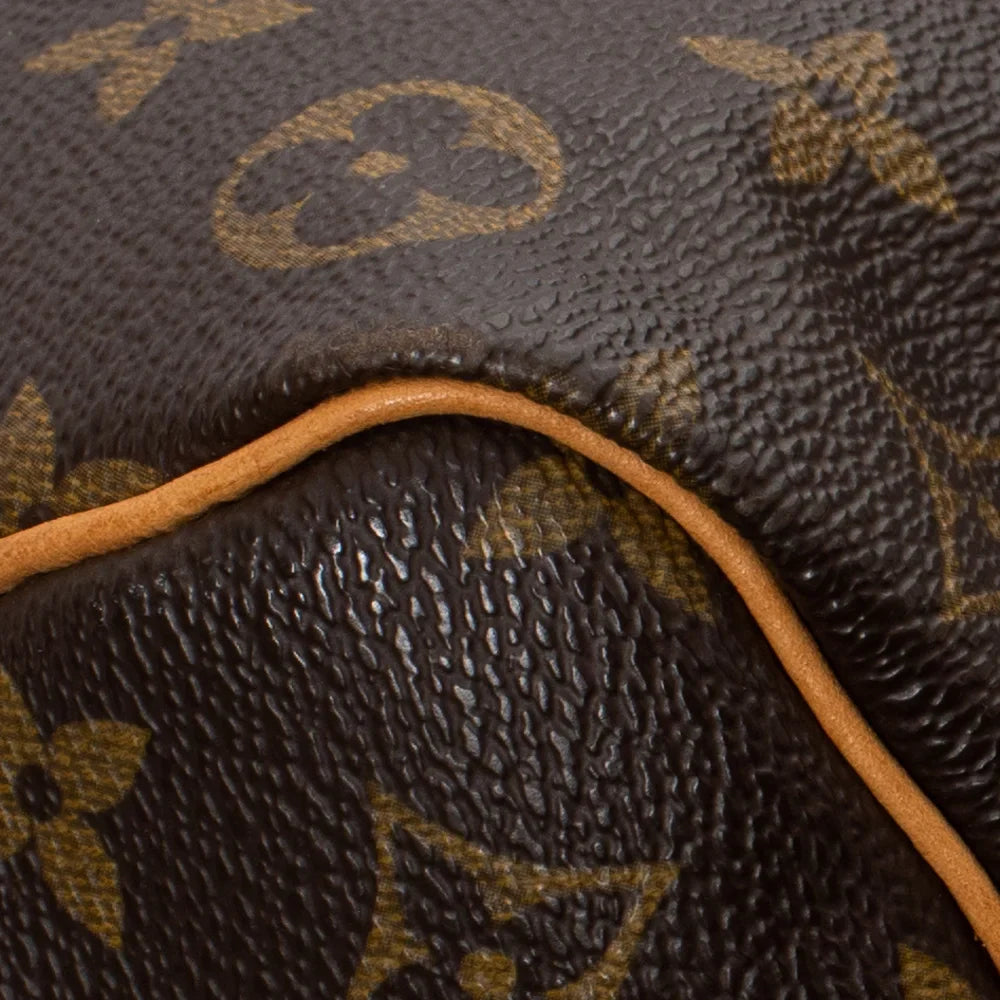 Keepall 50 Vintage en toile monogram marron