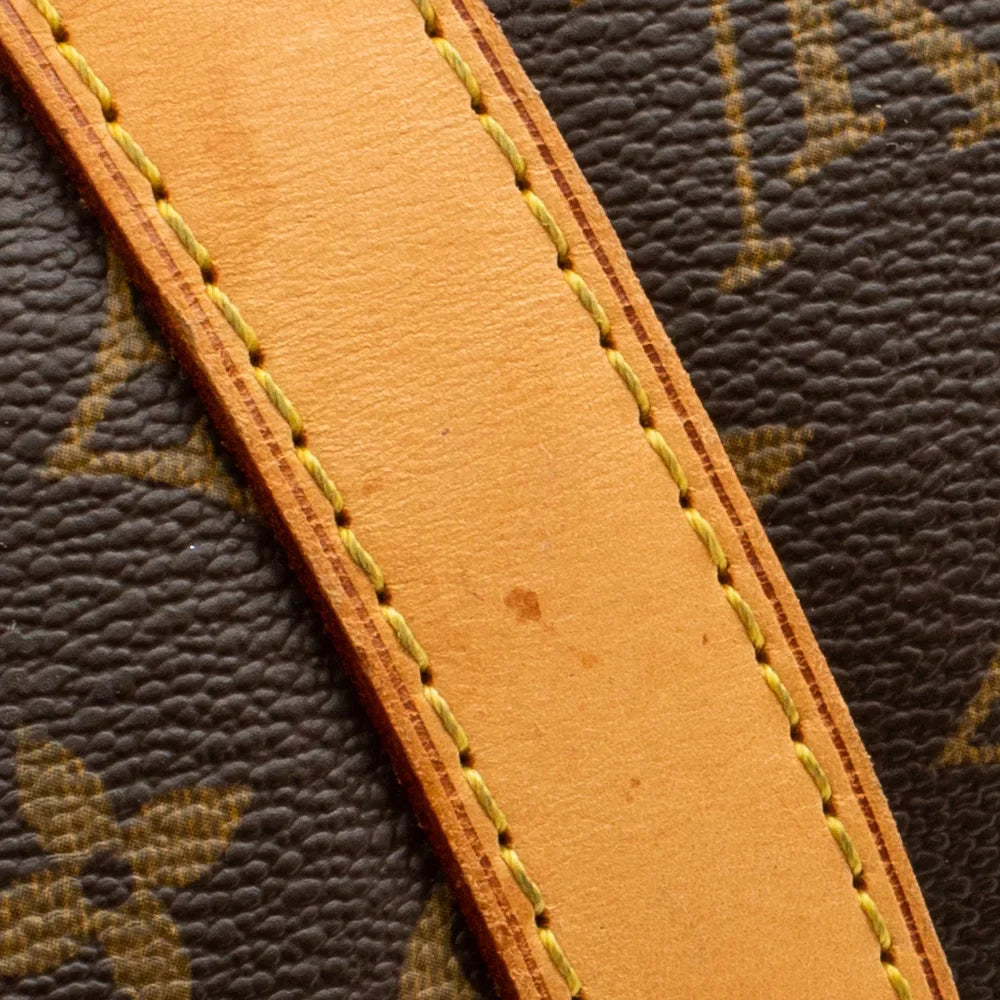 Keepall 50 Vintage en toile monogram marron