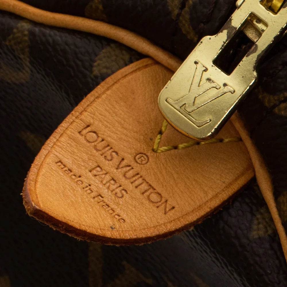 Keepall 50 Vintage en toile monogram marron