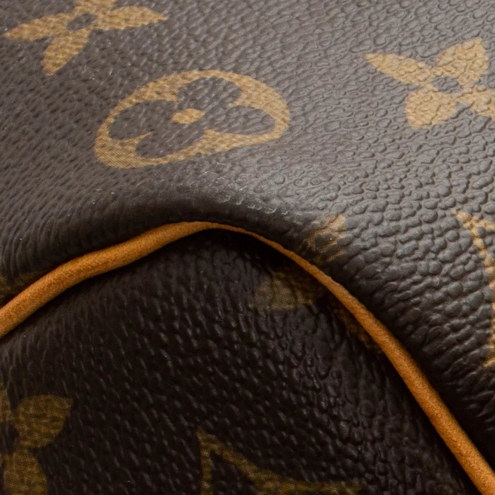 Keepall 50 Vintage en toile monogram marron