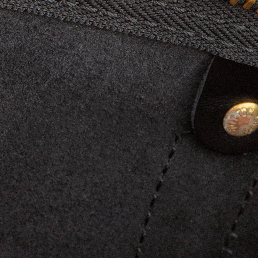 Keepall 50 Vintage en cuir épi noir