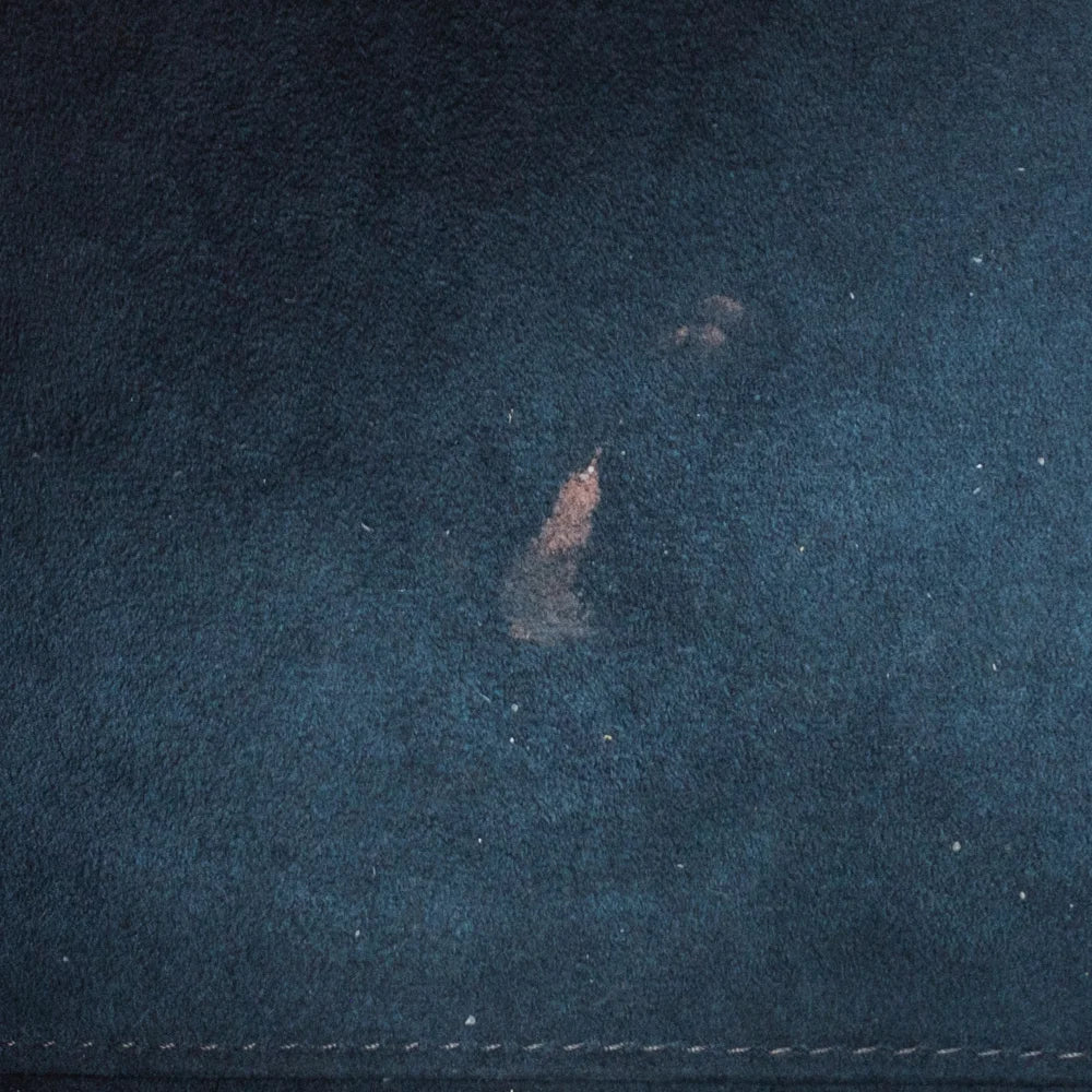 Keepall 45 en cuir bleu