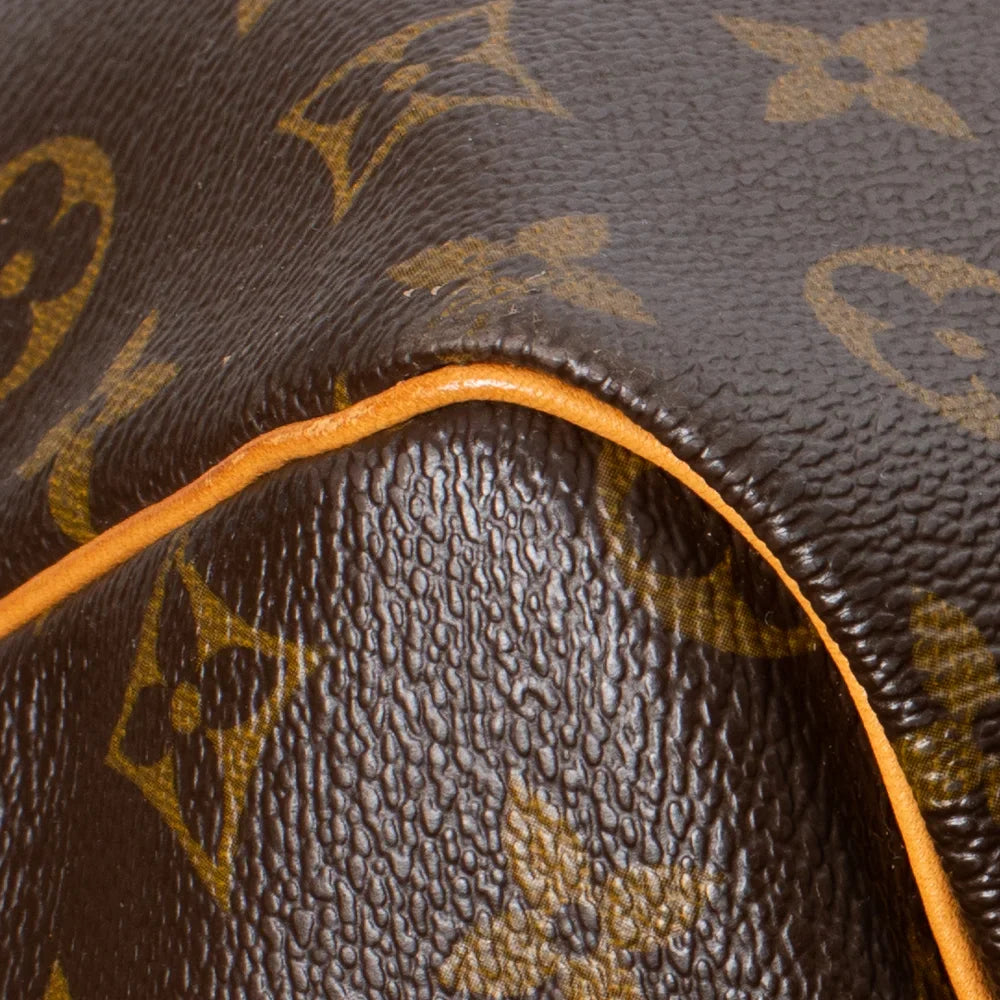 Keepall 60 Vintage en toile monogram marron