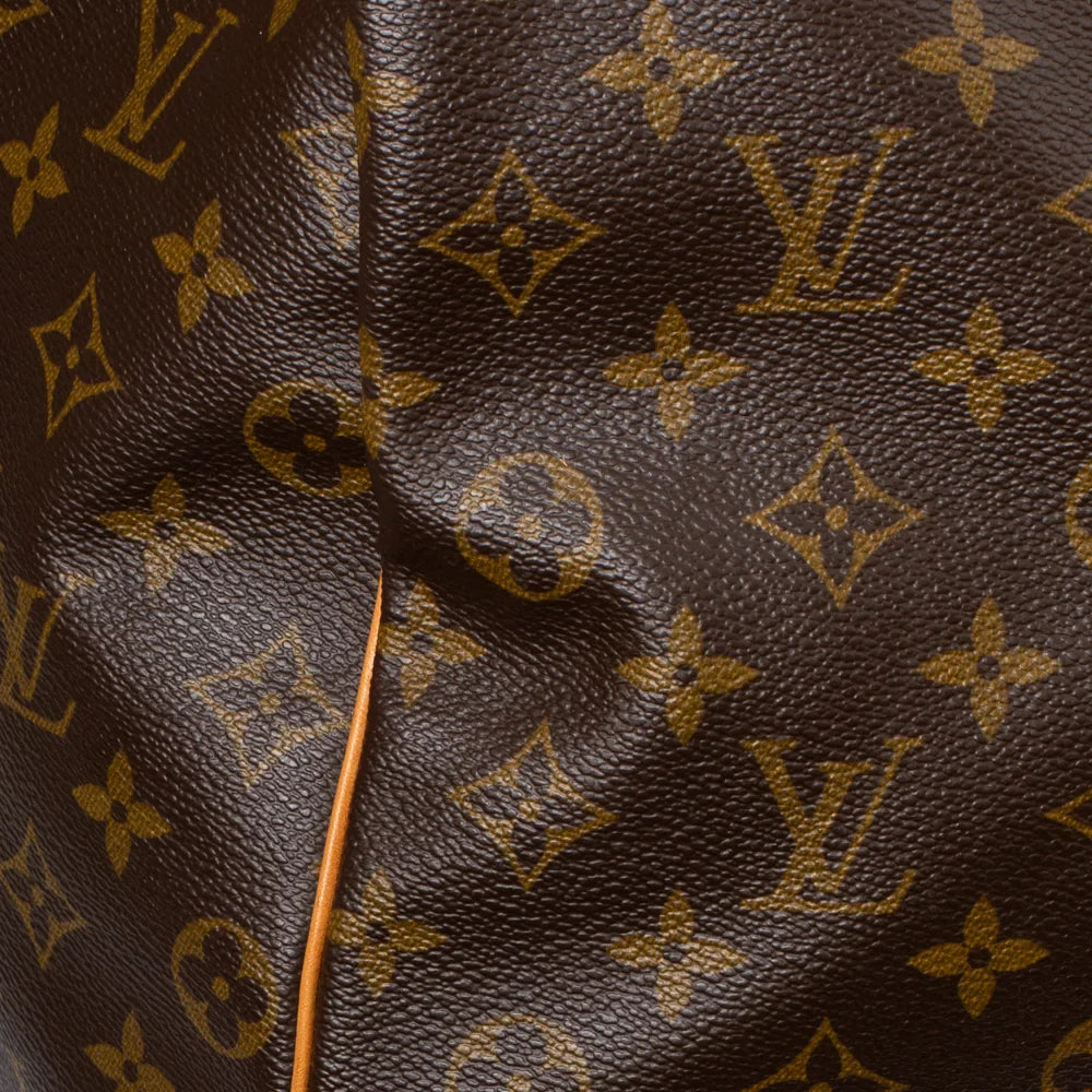 Keepall 60 Vintage en toile monogram marron