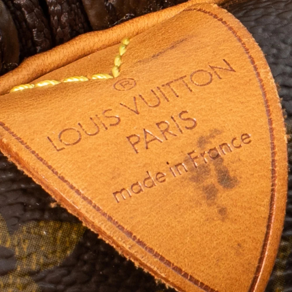 Keepall 60 Vintage en toile monogram marron