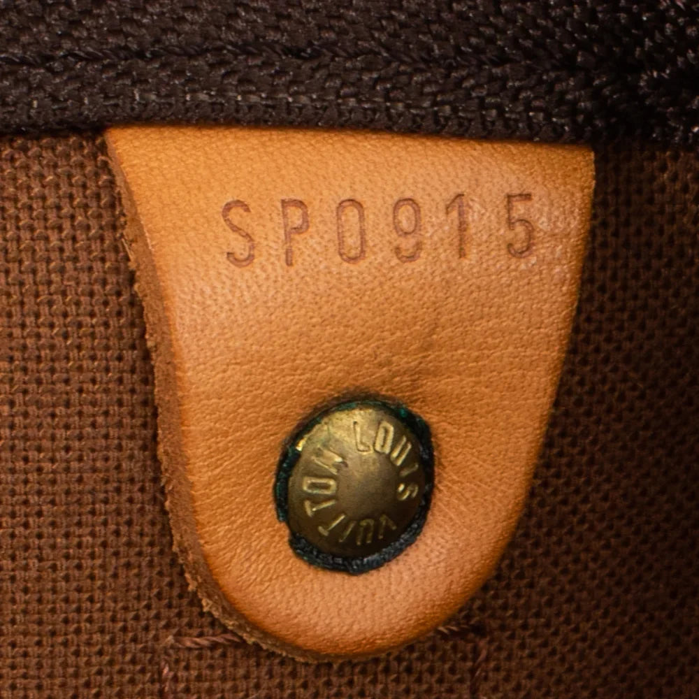 Keepall 60 Vintage en toile monogram marron