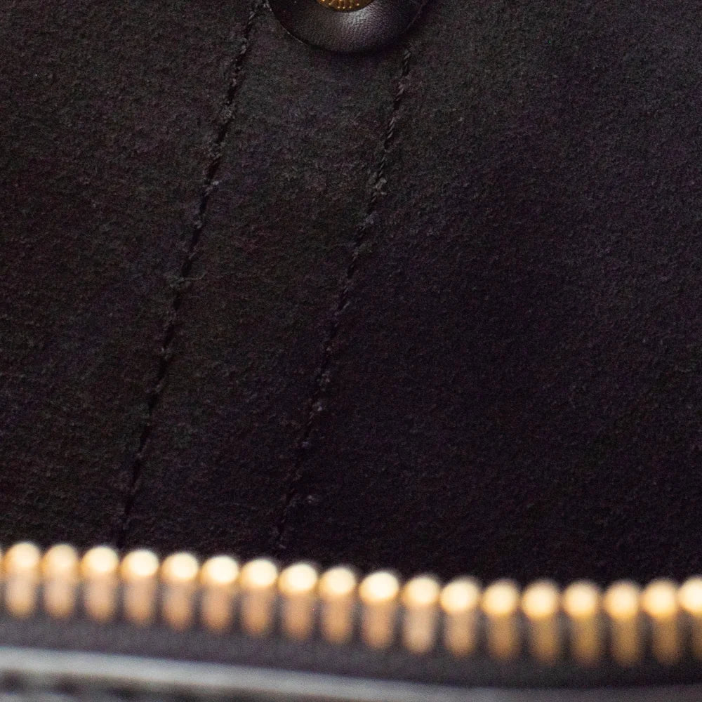 Keepall 45 Vintage en cuir épi noir