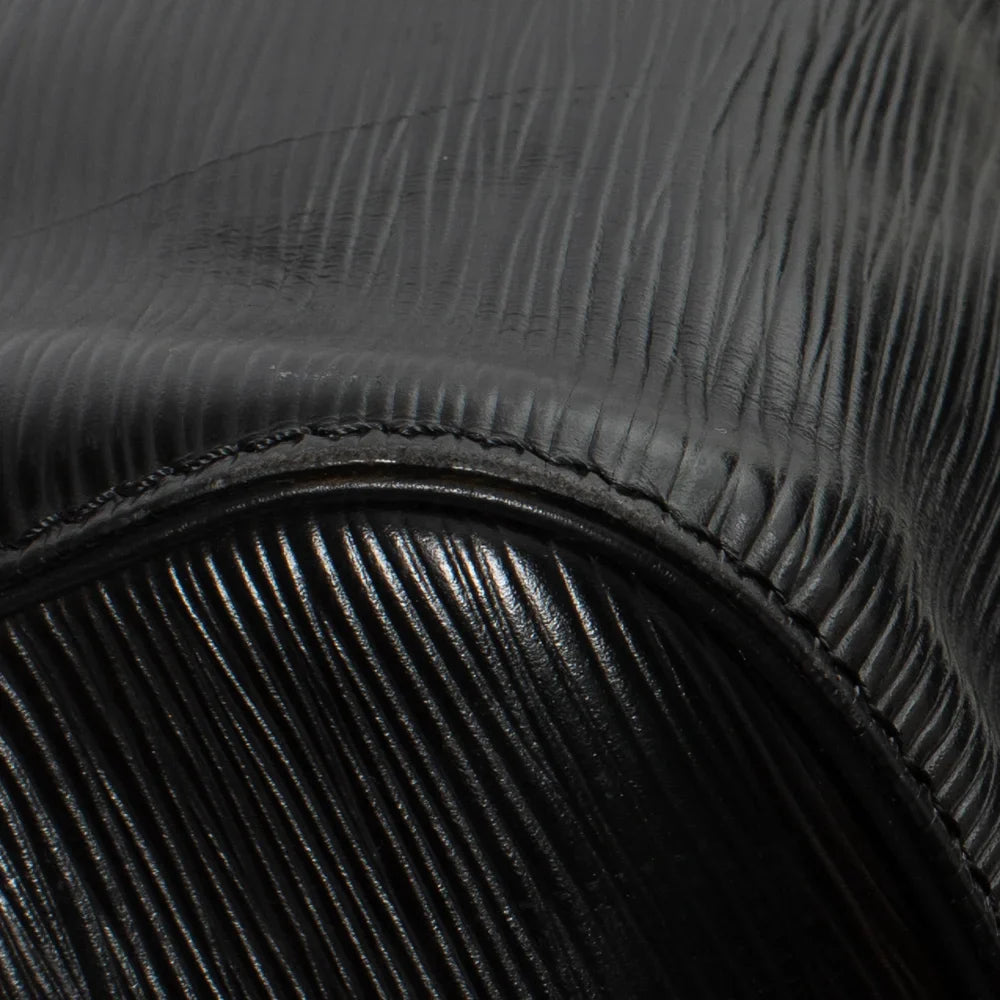 Keepall 45 Vintage en cuir épi noir