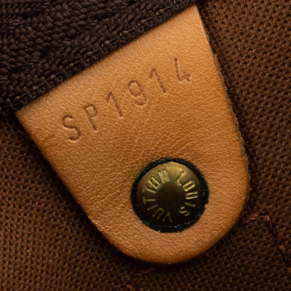 Keepall 60 Vintage en toile monogram marron