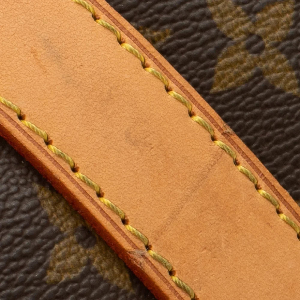 Keepall 60 Vintage en toile monogram marron