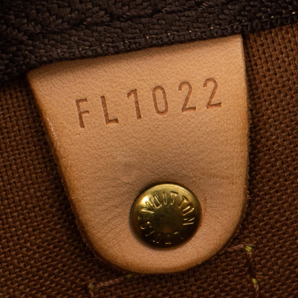 Keepall 60 Vintage en toile monogram marron