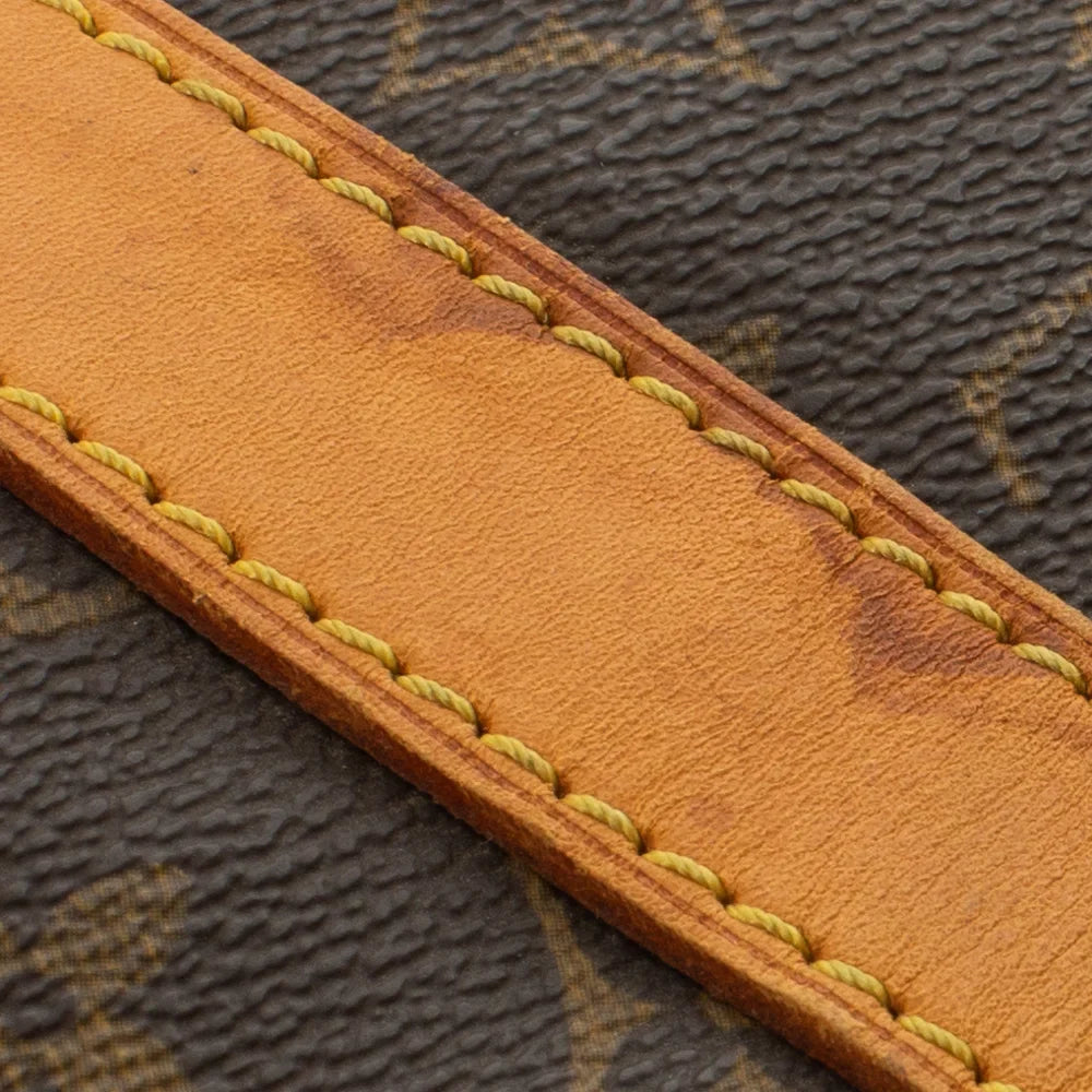 Keepall 50 Vintage en toile monogram marron