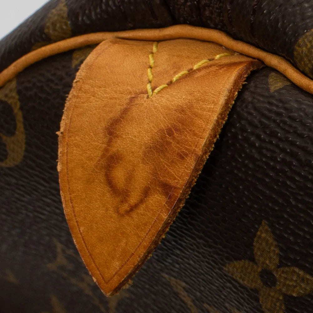 Keepall 50 Vintage en toile monogram marron