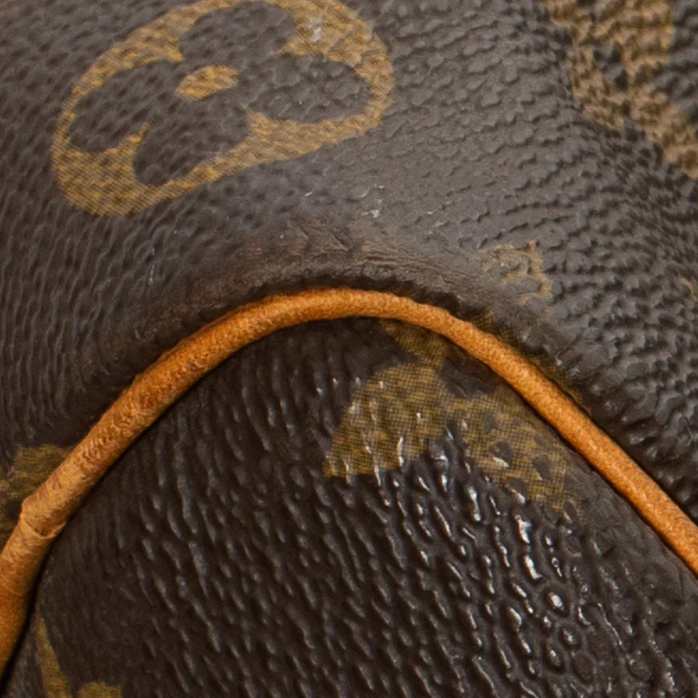 Keepall 50 Vintage en toile monogram marron