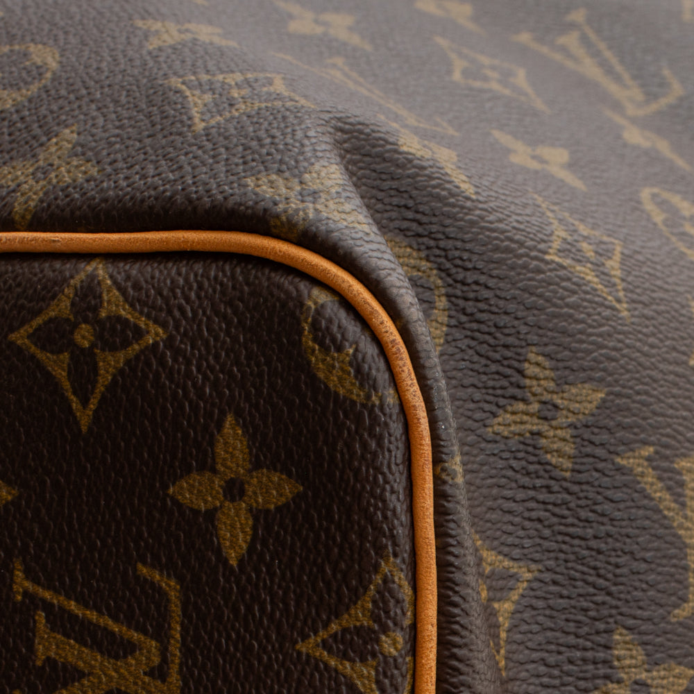 Keepall 60 Vintage en toile monogram marron