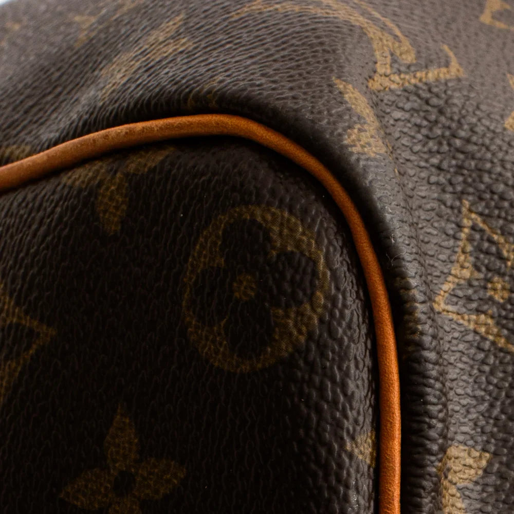 Keepall 45 Vintage en toile monogram marron