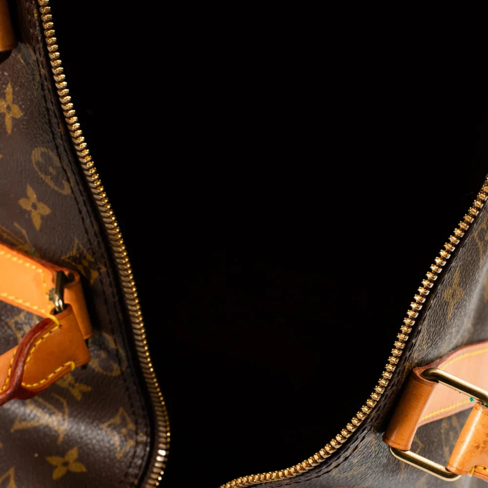 Keepall 45 Vintage en toile monogram marron