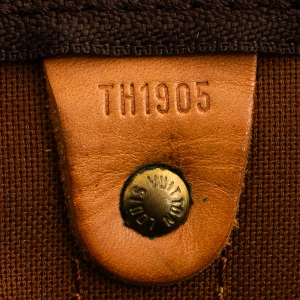 Keepall 45 Vintage en toile monogram marron