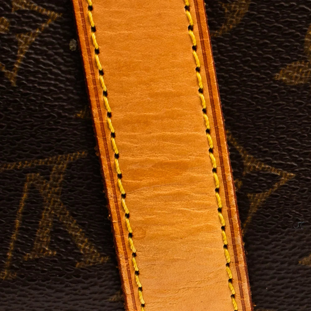 Keepall 50 Vintage en toile monogram marron