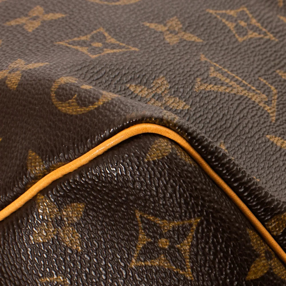Keepall 50 Vintage en toile monogram marron