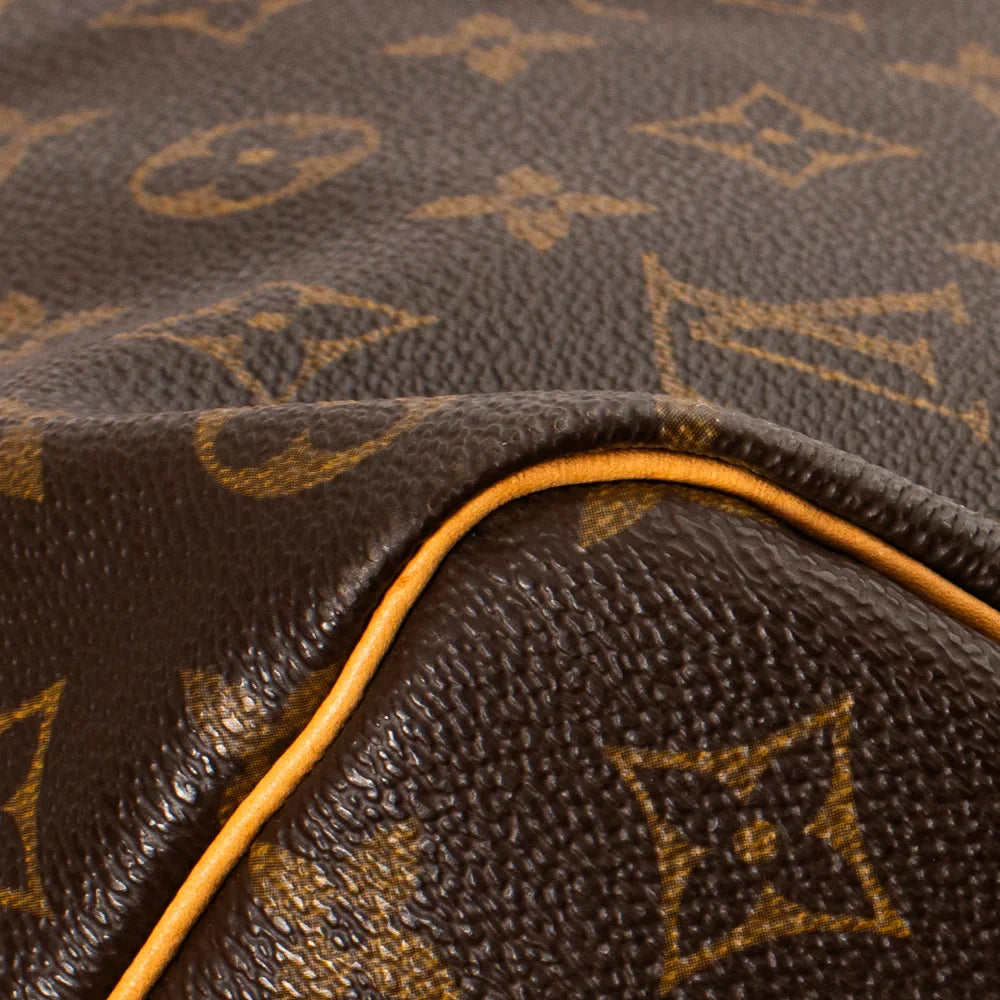 Keepall 50 Vintage en toile monogram marron