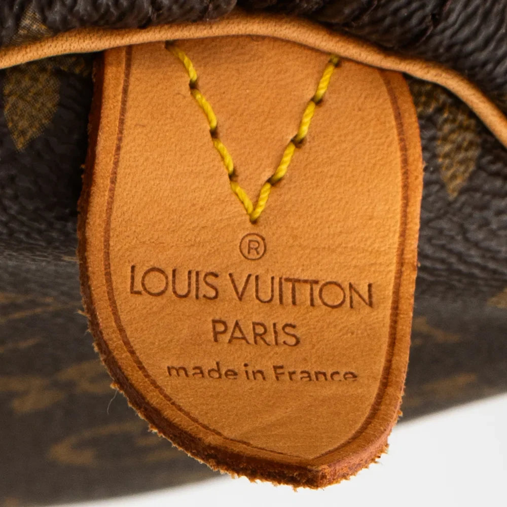 Keepall 50 Vintage en toile monogram marron
