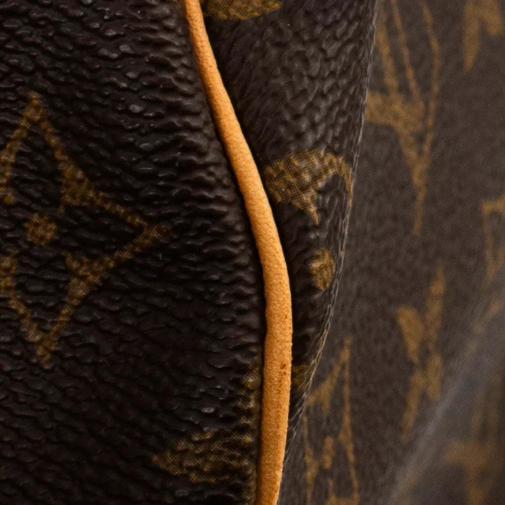 Keepall 50 Vintage en toile monogram marron