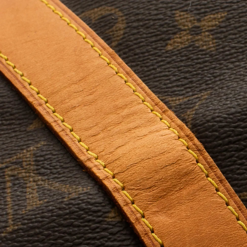 Keepall 50 Vintage en toile monogram marron
