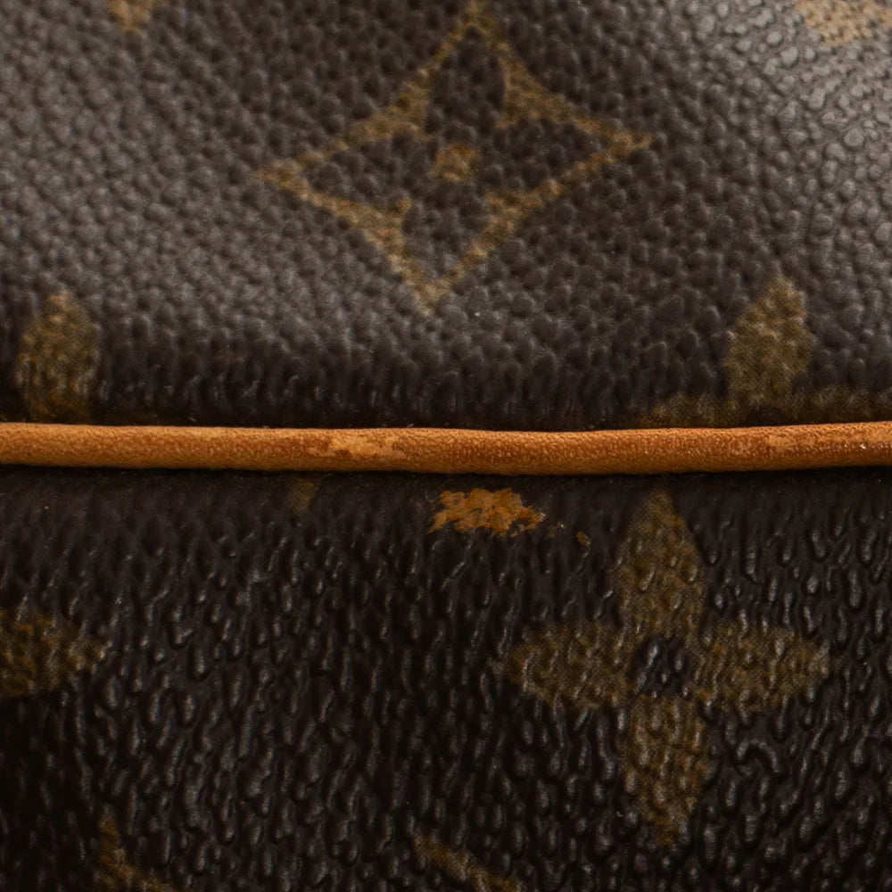 Keepall 50 Vintage en toile monogram marron