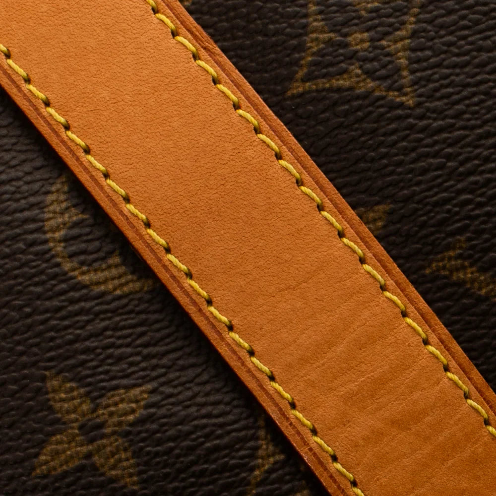 Keepall 50 Vintage en toile monogram marron