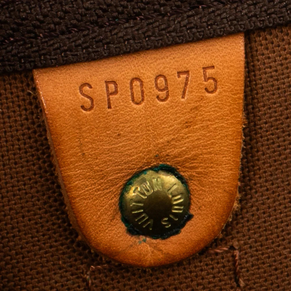 Keepall 45 Vintage en toile monogram marron