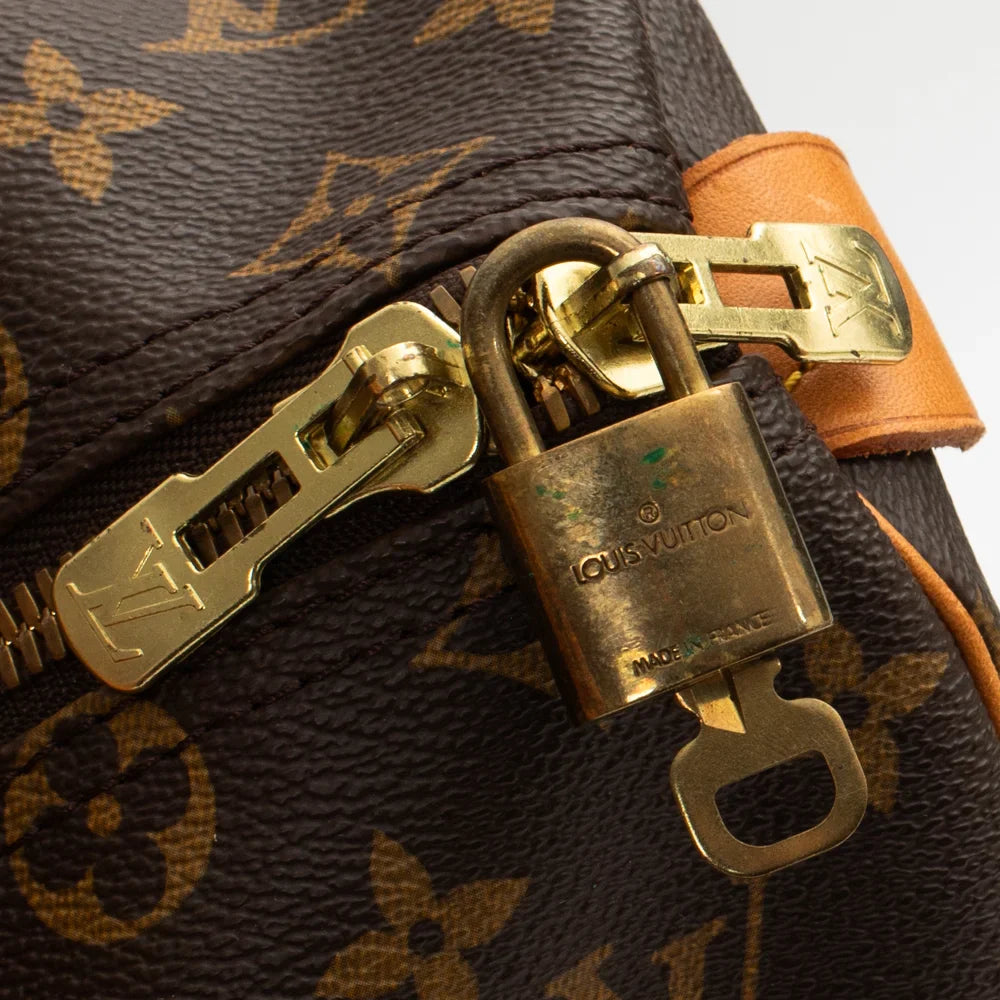 Keepall 45 Vintage en toile monogram marron