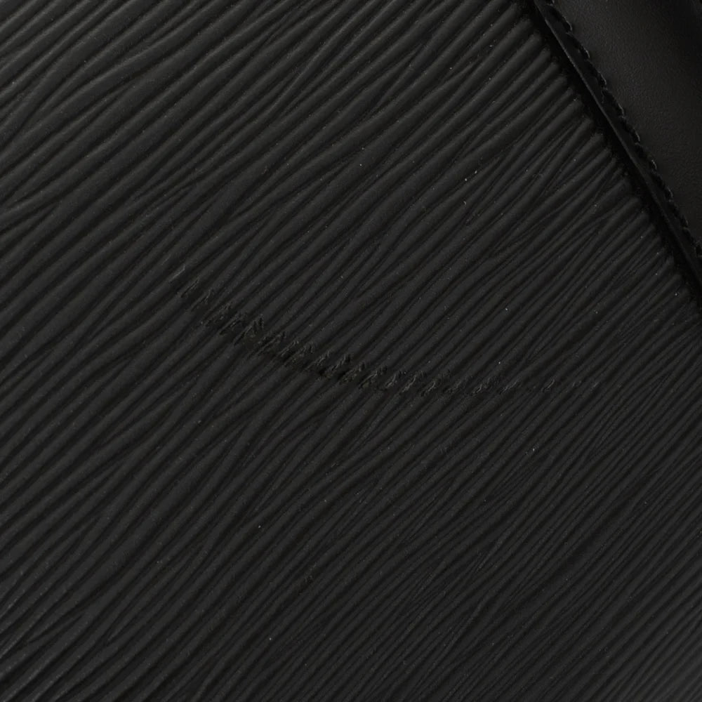 Keepall 50 Vintage en cuir épi noir