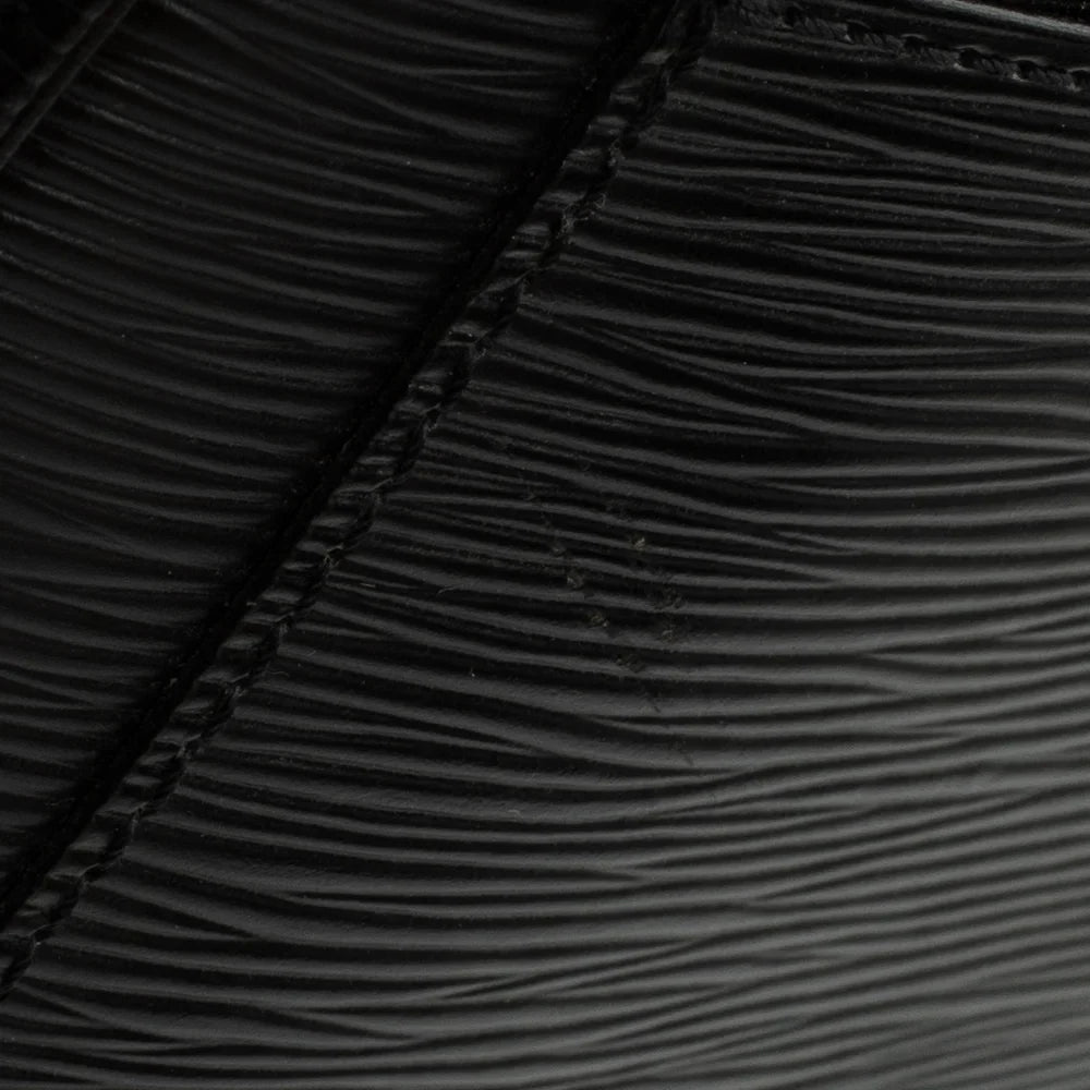 Keepall 50 Vintage en cuir épi noir