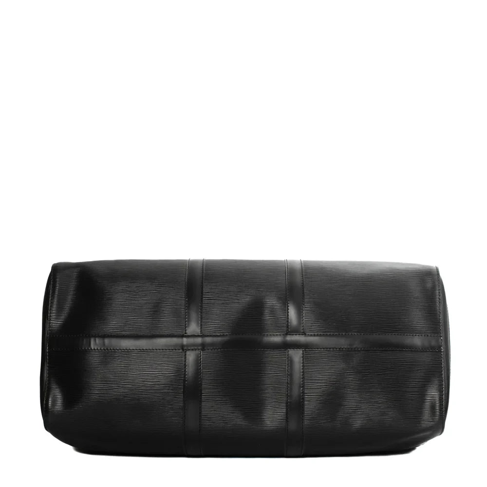 Keepall 50 Vintage en cuir épi noir