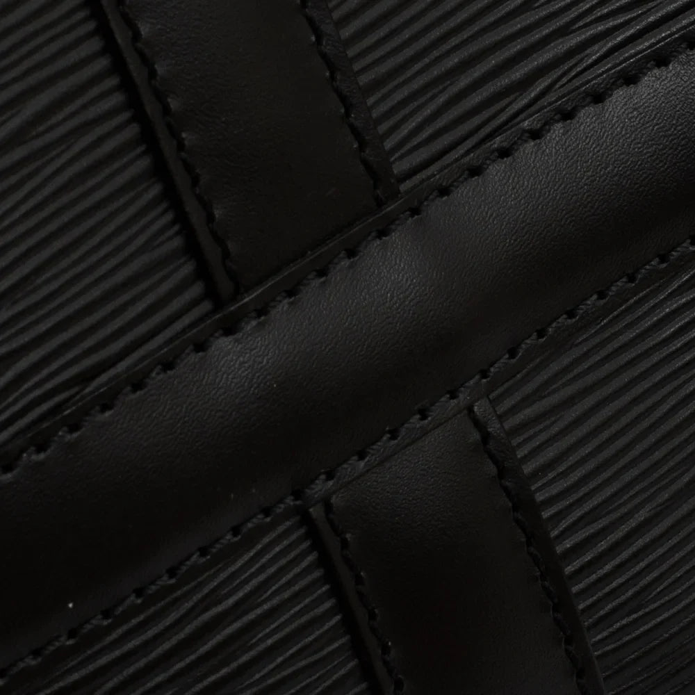 Keepall 50 Vintage en cuir épi noir