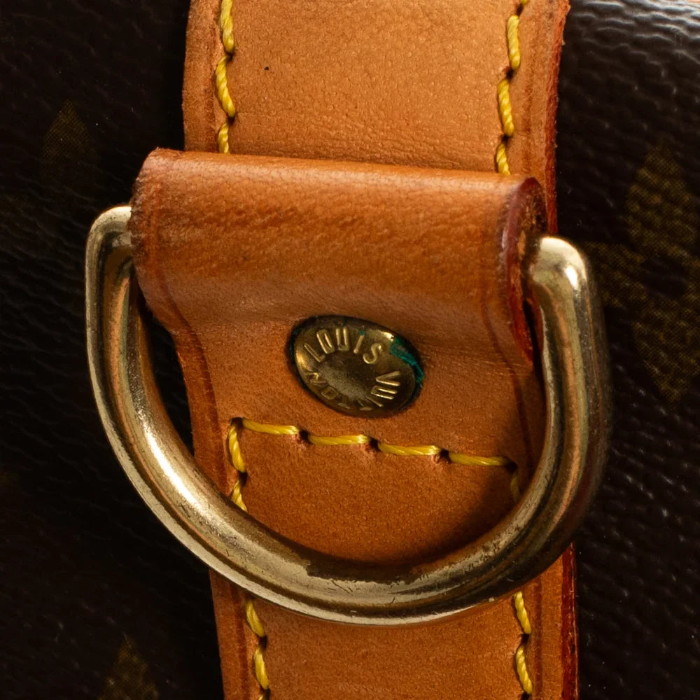 Keepall 60 Vintage en toile monogram marron