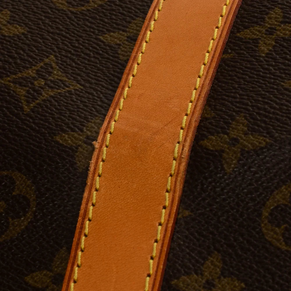 Keepall 60 Vintage en toile monogram marron